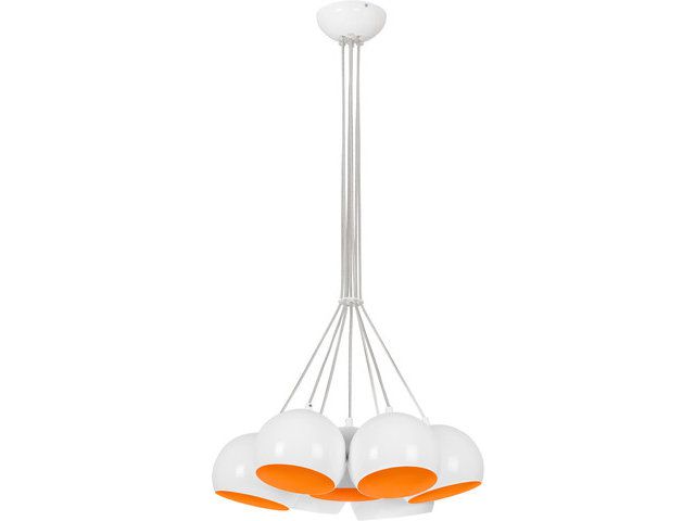 Подвесной светильник Nowodvorski 6582 Ball White   Orange купити