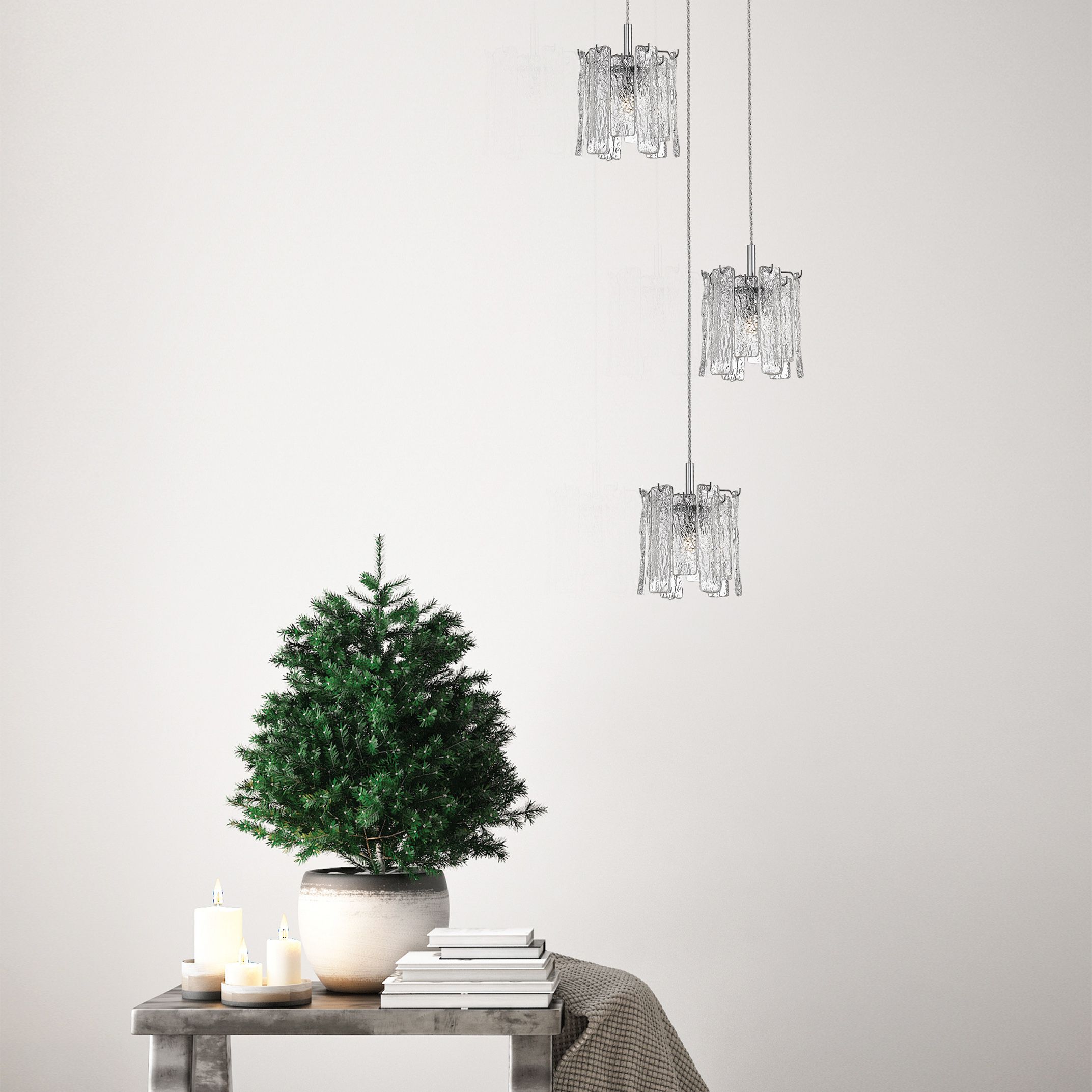 Подвесной светильник Zuma Line P0509-03D-B5AC FROZE купити