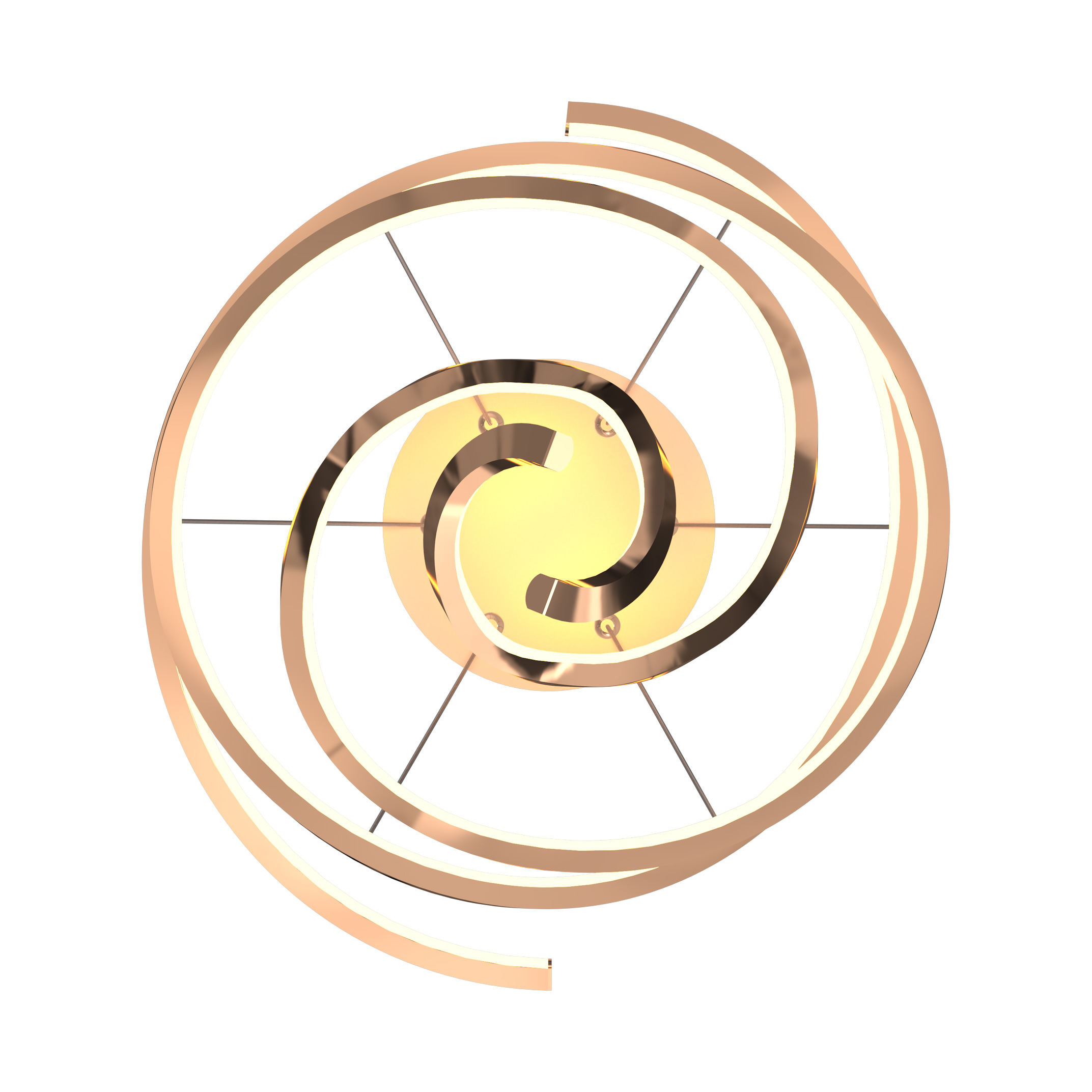 Підвісний світильник Zuma Line MD3127-2M-3GT COCO (32146) купити