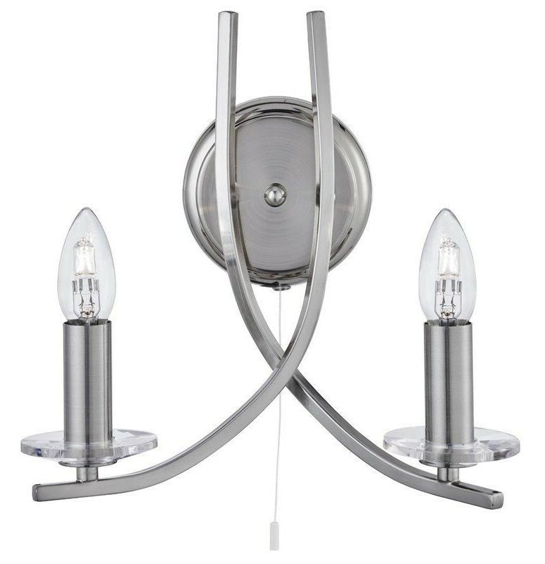 Бра Searchlight Ascona 4162-2SS купити