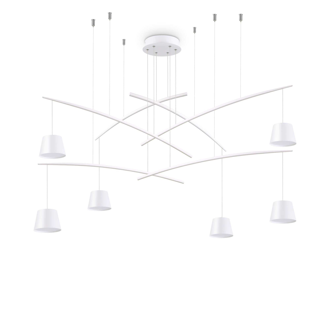 Люстра Ideal Lux FISH SP6 BIANCO (196985) купити