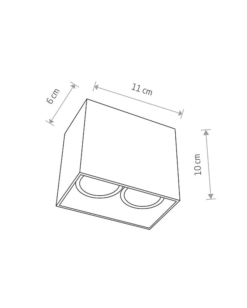 Точковий світильник Nowodvorski 9384 GAP купити