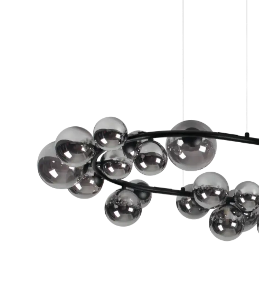 Люстра Ideal Lux 296753 Perlage sp30 Fume купити