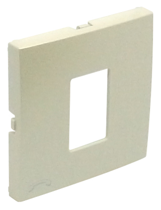 Центральная панель розетки телефонной LOGUS металлик перламутровий купити