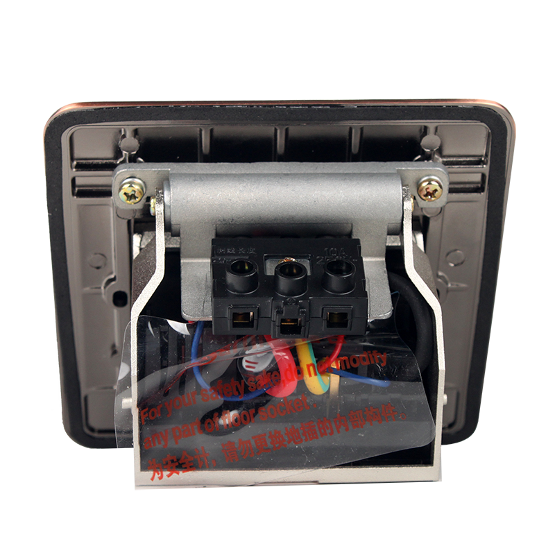 Розетка врезная с заземлением +2USB EH-F007 купити