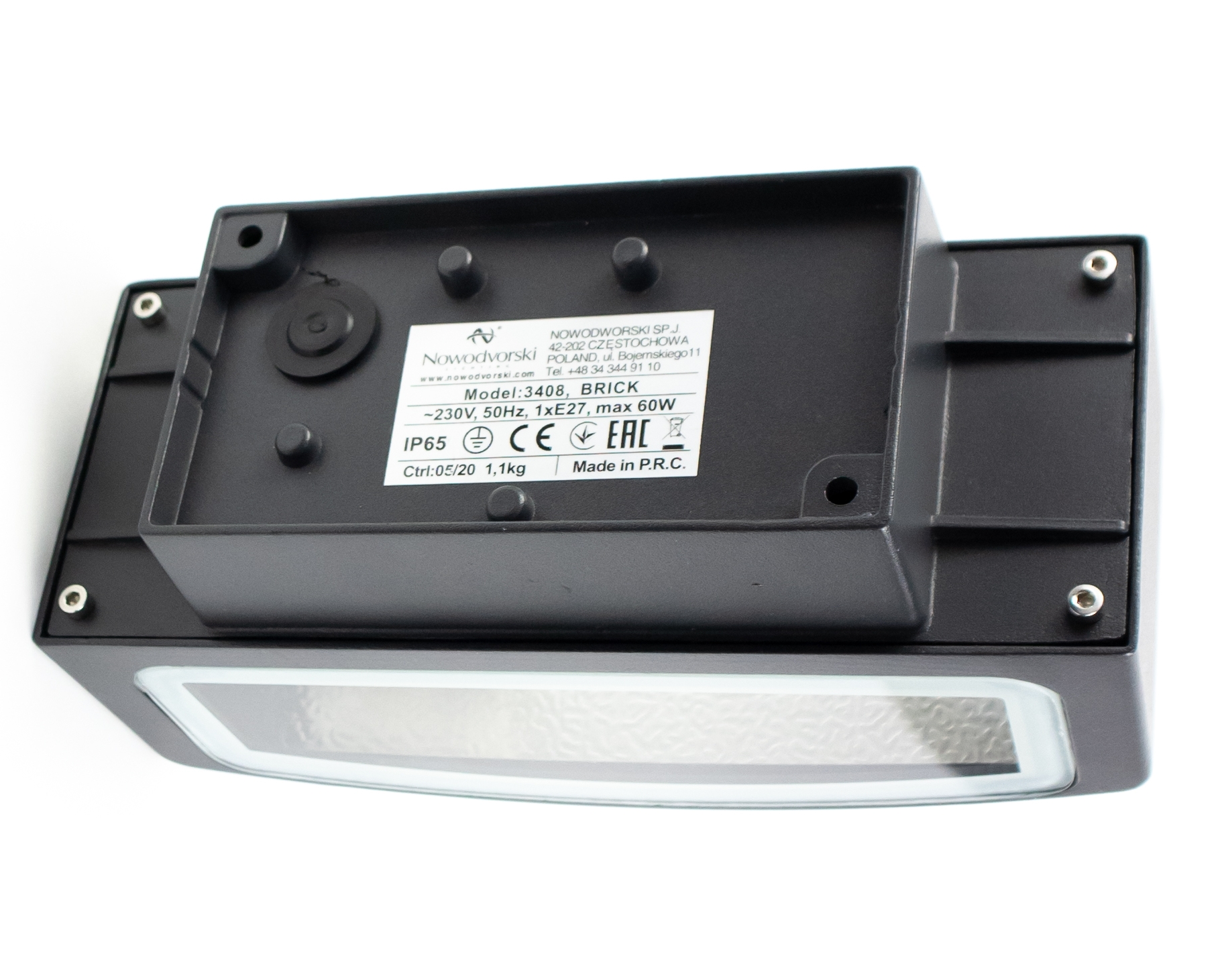 Уличный светильник Nowodvorski 3408 Brick купити