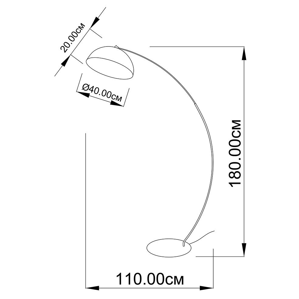 Торшер ImperiumLight Alps 07118.05.48 купити