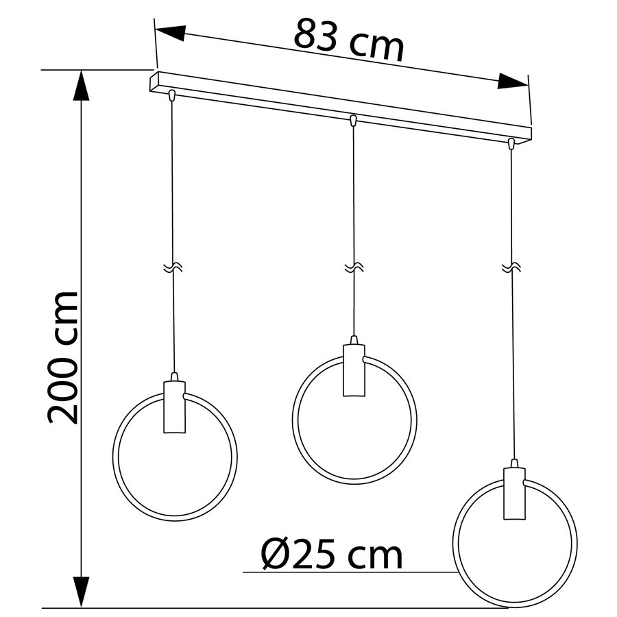 Підвісний світильник Imperium Light 706383.12.12 Tendi купити