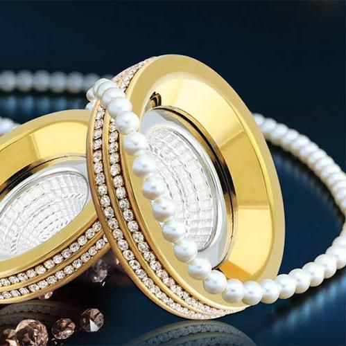 Точковий світильник Azzardo AZ1459 Eva Round NC1519R GO купити