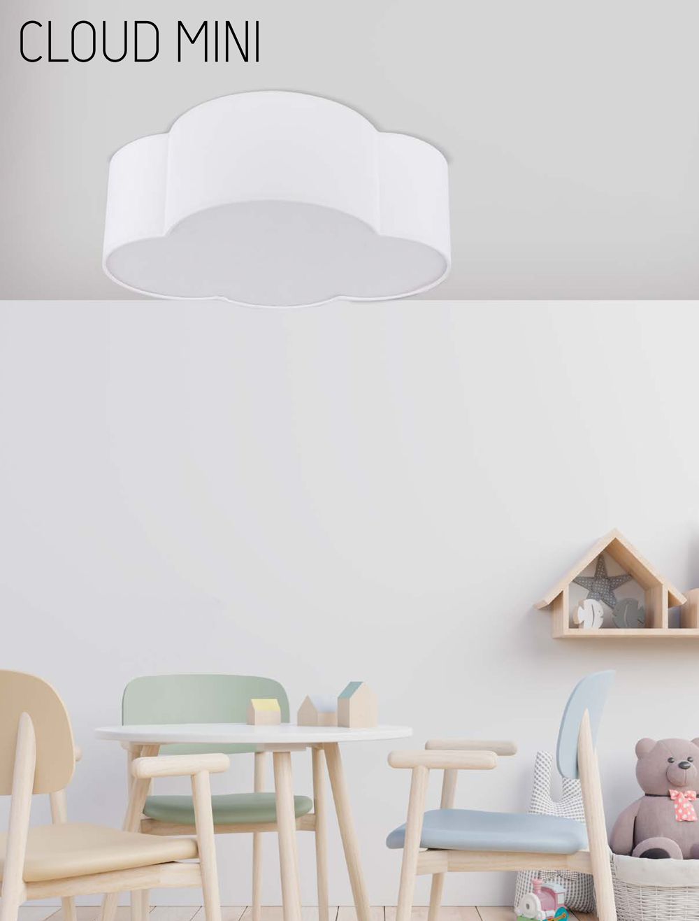 Потолочный светильник TK LIGHTING 4228 CLOUD MINI купити