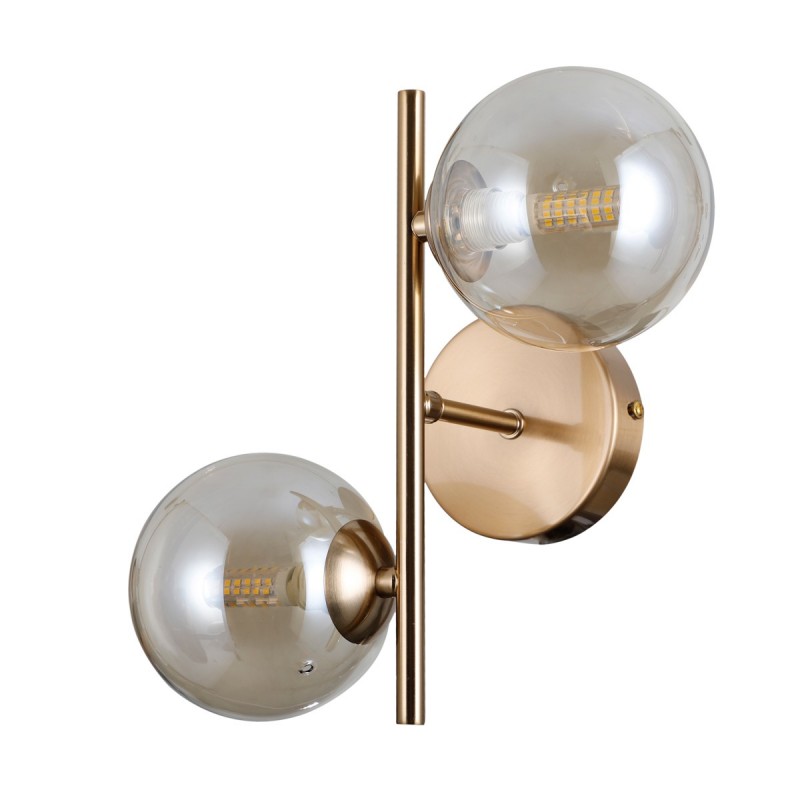 Бра ITALUX WL-2244-2-HBR Erimida купити