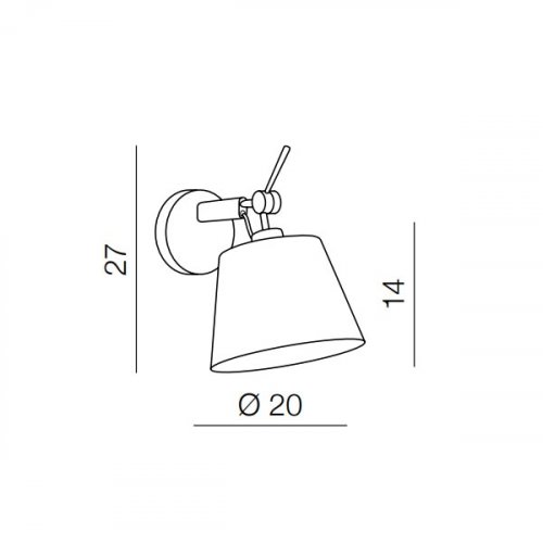 Бра Azzardo AZ2491 Zyta купити