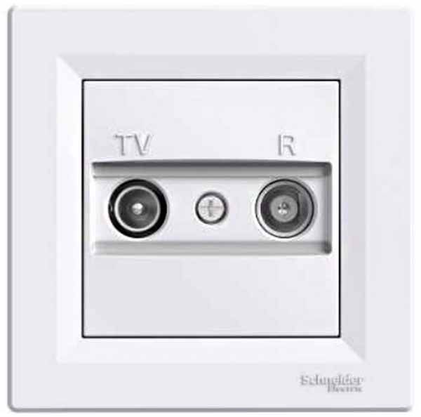 Розетка tv/r прохідна (8 дб), білий (EPH3300321) купити