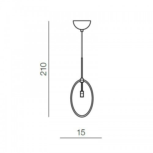 Подвесной светильник Azzardo AZ2150 Diana 1 купити
