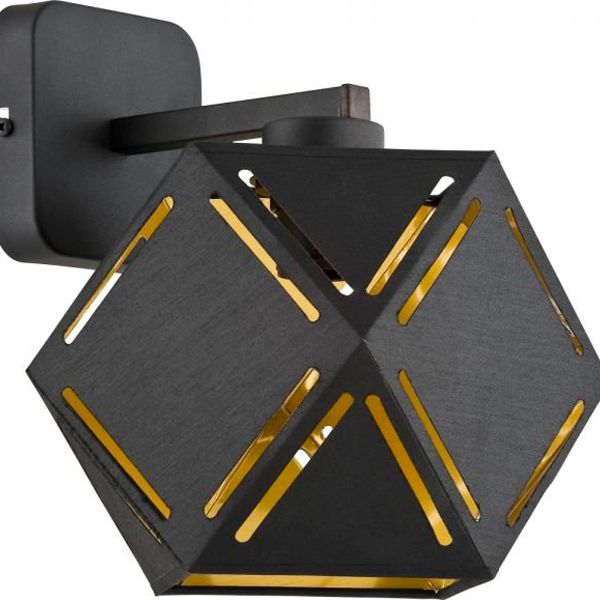 Бра TK Lighting 1810 GOLDI BLACK купити