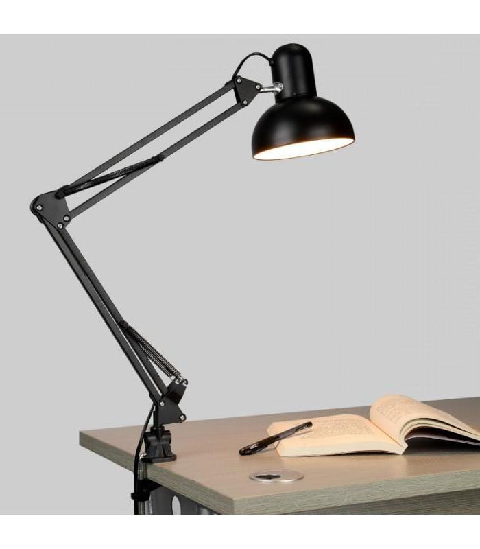 Настольный светильник Feron DE1430 на струбцине под лампу Е27 (24233) купити