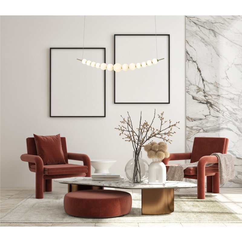 Люстра підвісна ITALUX PND-36472-37W-3K-GD Ronza купити