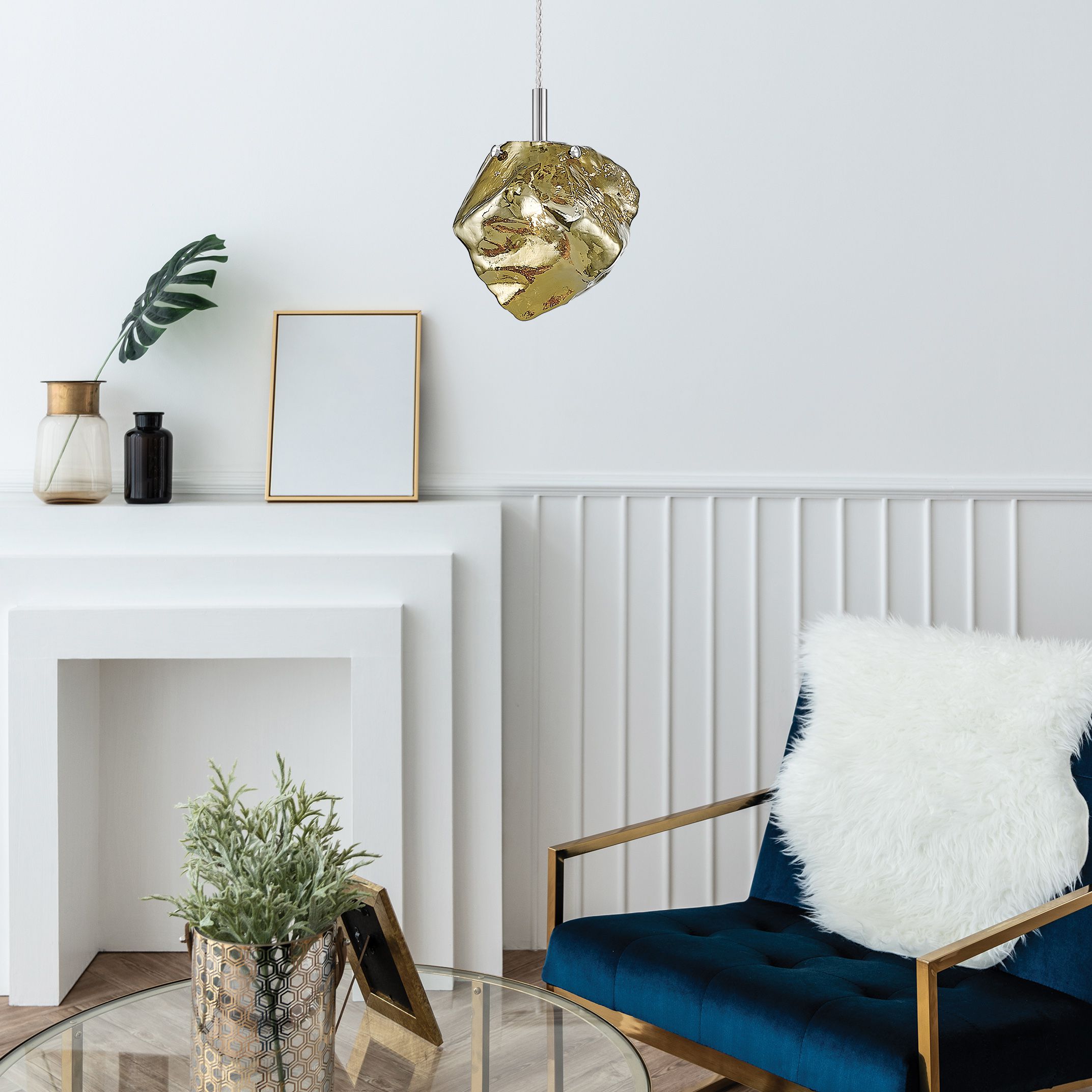 Подвесной светильник Zuma Line P0488-01A-F4HF ROCK купити