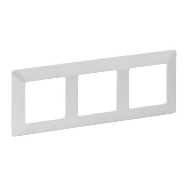 Рамка 3 поста, жемчуг, Valena LIFE (754143) купити